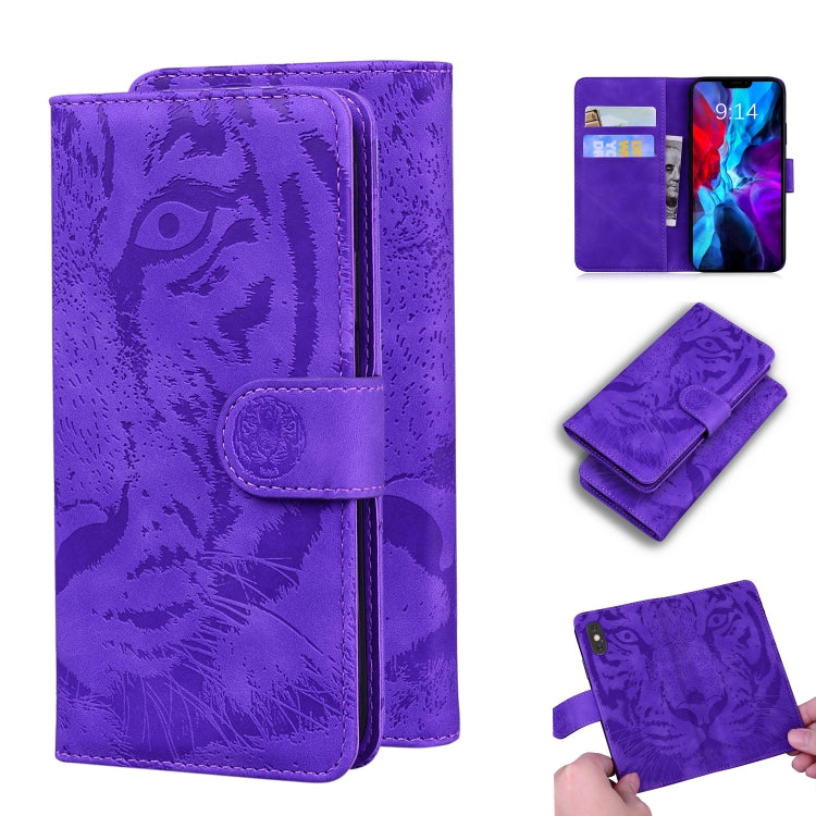 Tiger Embossing Pattern Horizontal Flip Leather Case with Holder & Card Slots & Wallet, For iPhone XR, For iPhone XS Max, For iPhone 12 mini, For iPhone 12 / 12 Pro