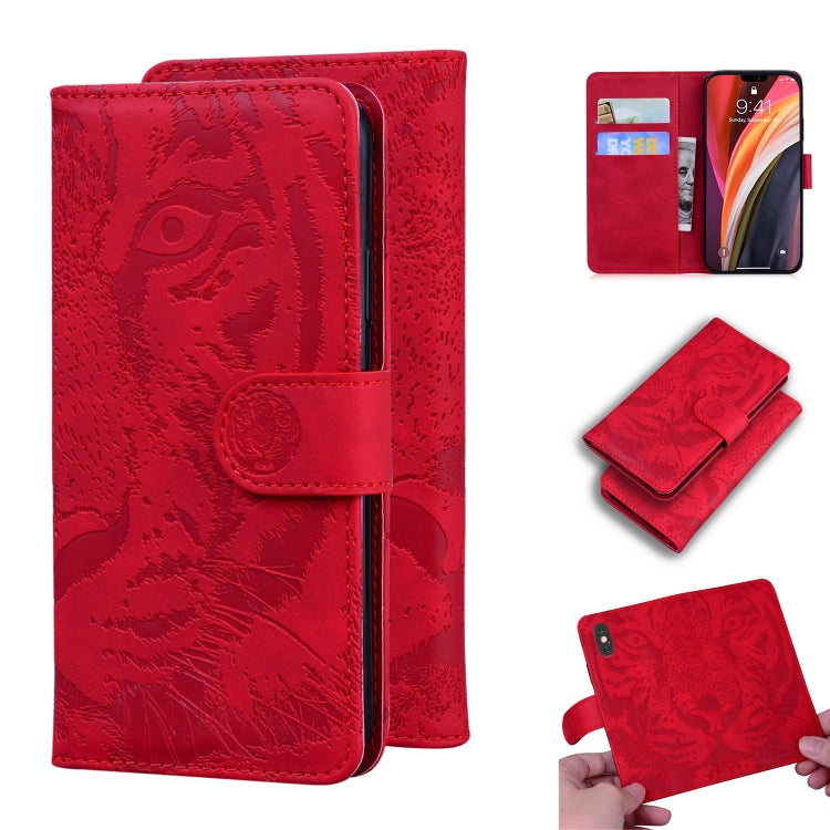 Tiger Embossing Pattern Horizontal Flip Leather Case with Holder & Card Slots & Wallet, For iPhone 12 Pro Max
