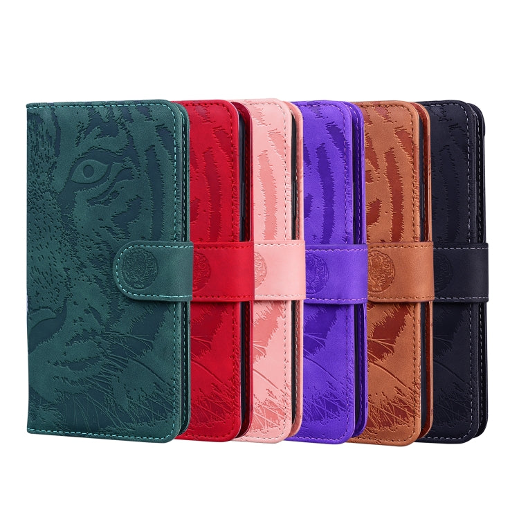 Tiger Embossing Pattern Horizontal Flip Leather Case with Holder & Card Slots & Wallet, For iPhone 12 Pro Max