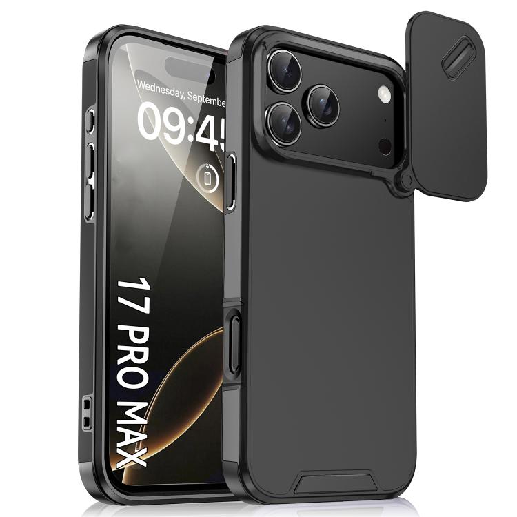 Sliding Camshield TPU + PC Phone Case, For iPhone 17 Pro Max, For iPhone 17 Pro, For iPhone 17, For iPhone 17 Air