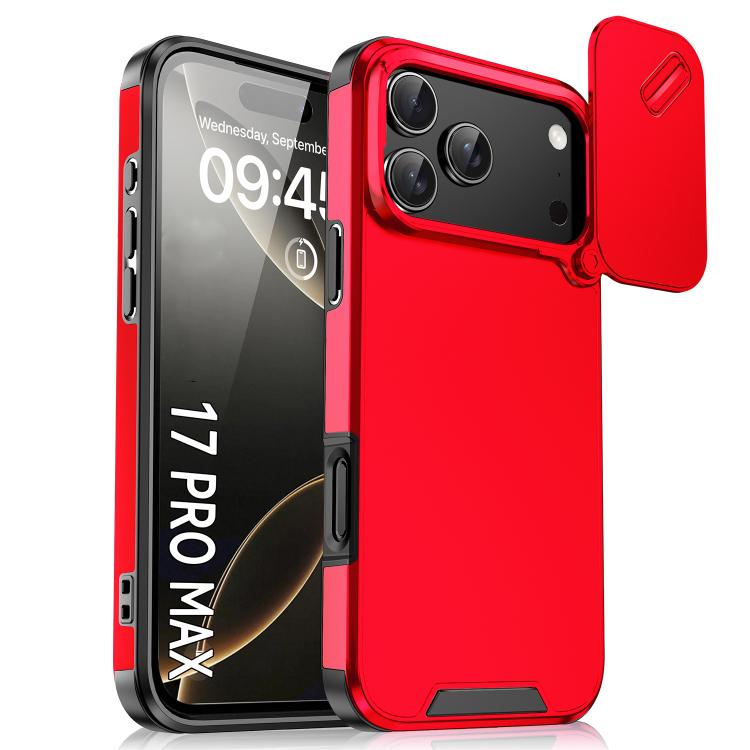 Sliding Camshield TPU + PC Phone Case, For iPhone 17 Pro Max, For iPhone 17 Pro, For iPhone 17, For iPhone 17 Air