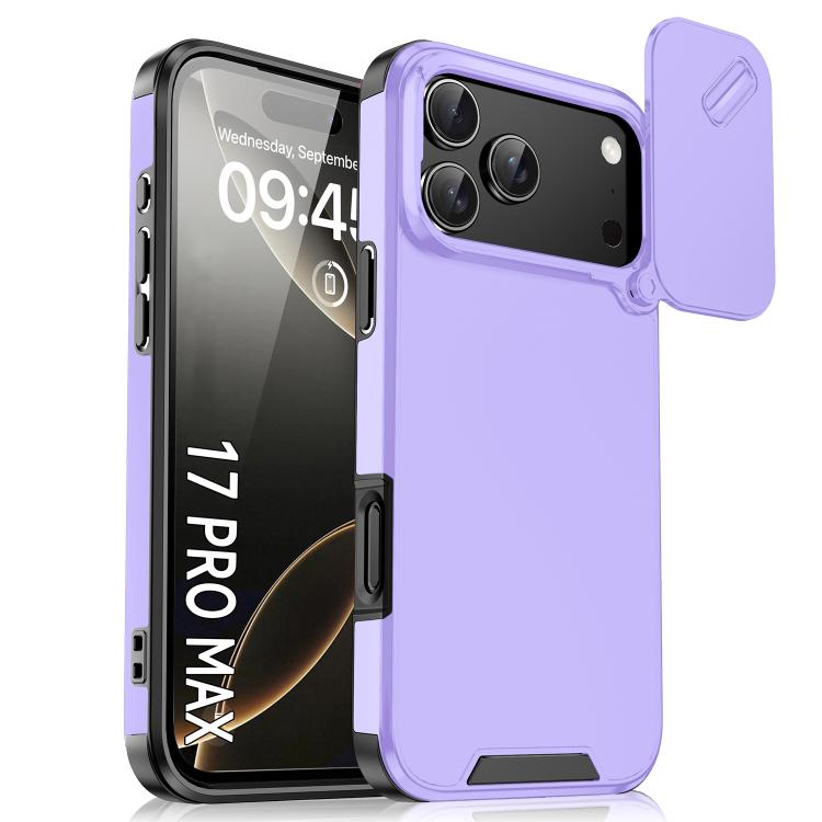 Sliding Camshield TPU + PC Phone Case, For iPhone 17 Pro Max, For iPhone 17 Pro, For iPhone 17, For iPhone 17 Air