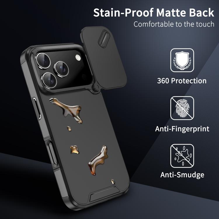 Sliding Camshield TPU + PC Phone Case, For iPhone 17 Pro Max, For iPhone 17 Pro, For iPhone 17, For iPhone 17 Air