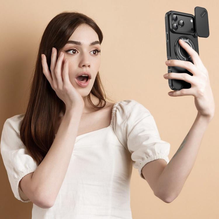 Sliding Camshield Ring Holder Phone Case, For iPhone 17 Pro Max, For iPhone 17 Pro, For iPhone 17, For iPhone 17 Air