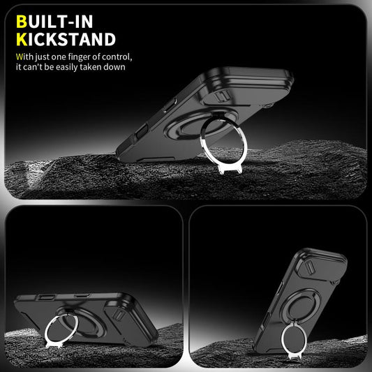 Ring holder functionality on iPhone Air phone case for secure grip and stand