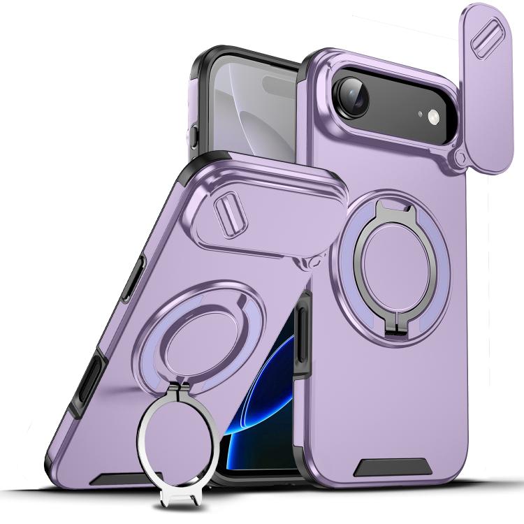 Sliding Camshield Ring Holder Phone Case, For iPhone 17 Pro Max, For iPhone 17 Pro, For iPhone 17, For iPhone 17 Air