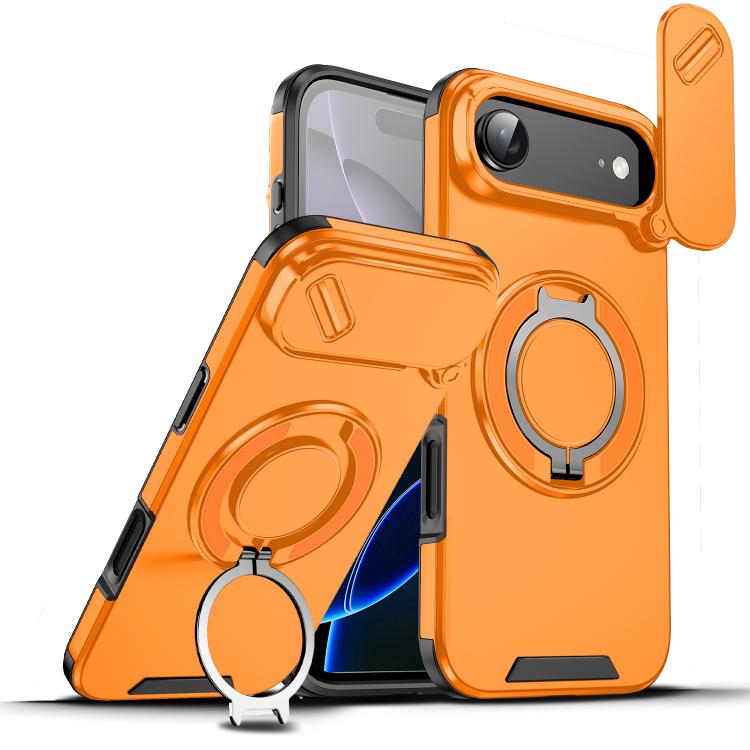 Sliding Camshield Ring Holder Phone Case, For iPhone 17 Pro Max, For iPhone 17 Pro, For iPhone 17, For iPhone 17 Air