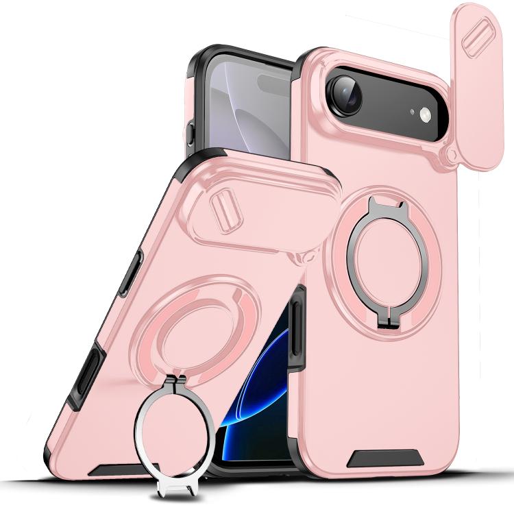 Sliding Camshield Ring Holder Phone Case, For iPhone 17 Pro Max, For iPhone 17 Pro, For iPhone 17, For iPhone 17 Air