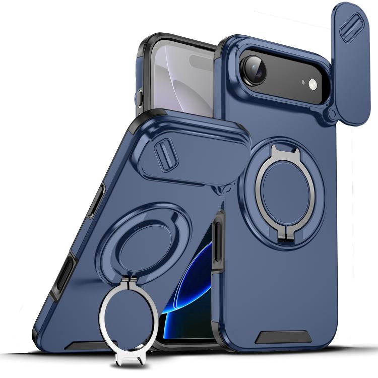 Sliding Camshield Ring Holder Phone Case, For iPhone 17 Pro Max, For iPhone 17 Pro, For iPhone 17, For iPhone 17 Air