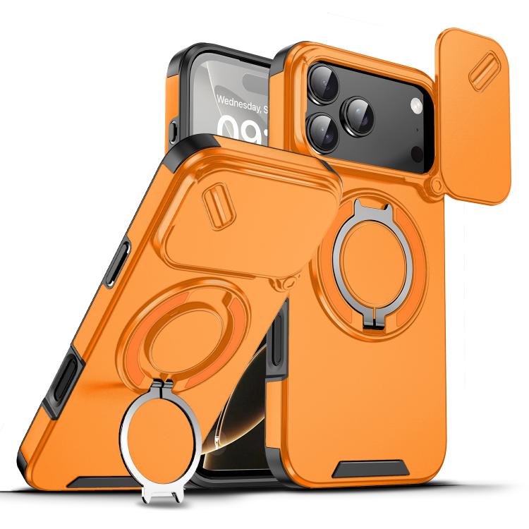 Sliding Camshield Ring Holder Phone Case, For iPhone 17 Pro Max, For iPhone 17 Pro, For iPhone 17, For iPhone 17 Air