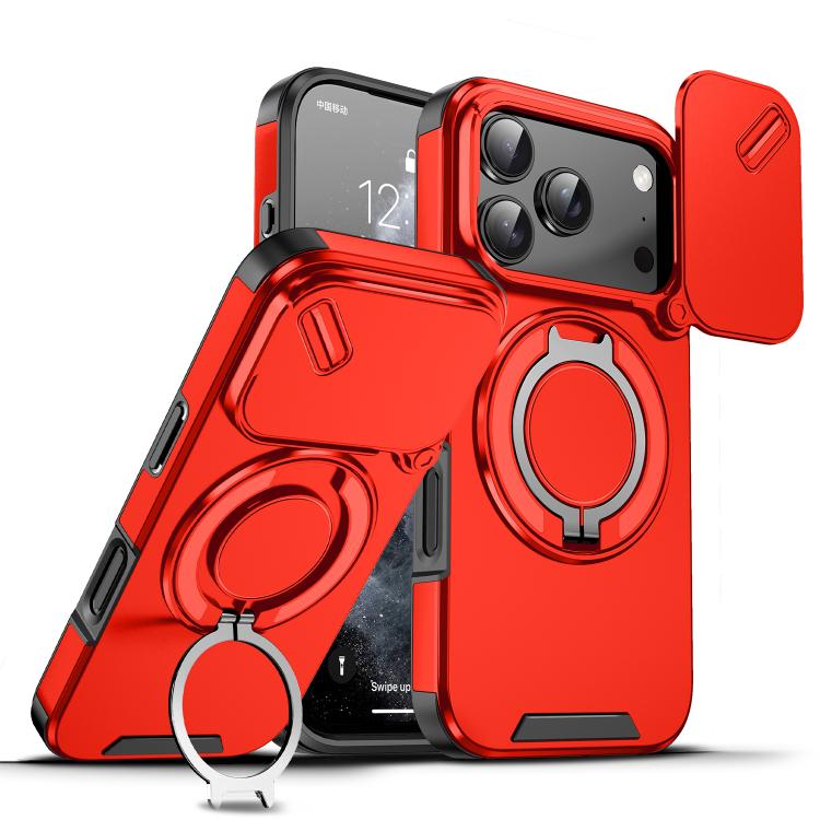 Sliding Camshield Ring Holder Phone Case, For iPhone 17 Pro Max, For iPhone 17 Pro, For iPhone 17, For iPhone 17 Air