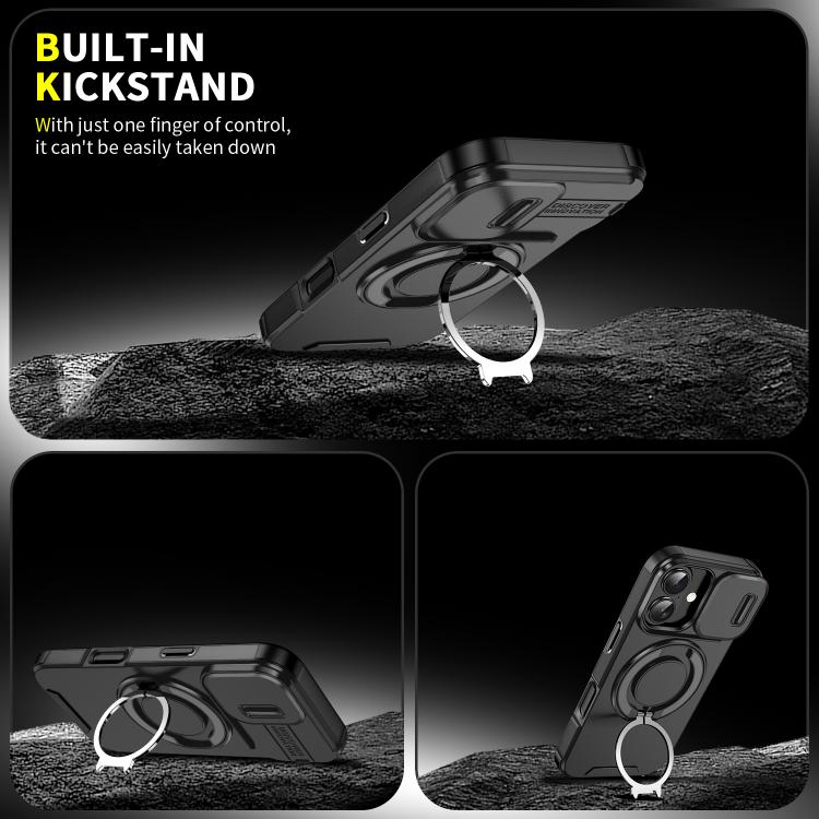 Sliding Camshield Ring Holder Phone Case, For iPhone 17 Pro Max, For iPhone 17 Pro, For iPhone 17, For iPhone 17 Air