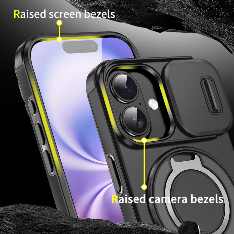 Sliding Camshield Ring Holder Phone Case, For iPhone 17 Pro Max, For iPhone 17 Pro, For iPhone 17, For iPhone 17 Air