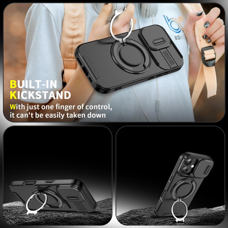 Sliding Camshield Ring Holder Phone Case, For iPhone 17 Pro Max, For iPhone 17 Pro, For iPhone 17, For iPhone 17 Air