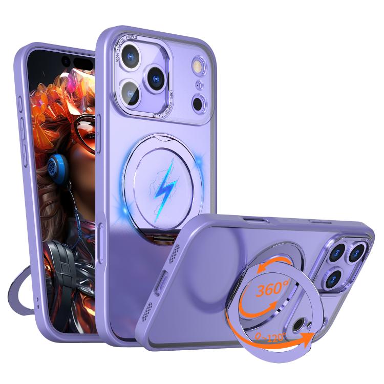 kalebol MagSafe Metal Ring Holder Phone Case, For iPhone 17 Pro Max, For iPhone 17 Pro