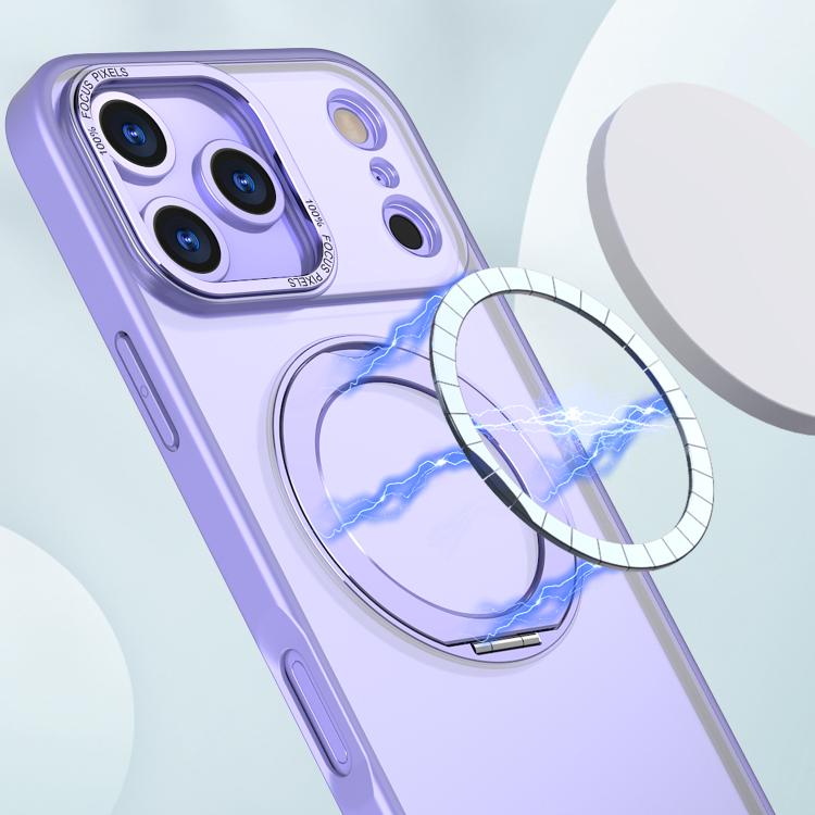 kalebol MagSafe Metal Ring Holder Phone Case, For iPhone 17 Pro Max, For iPhone 17 Pro