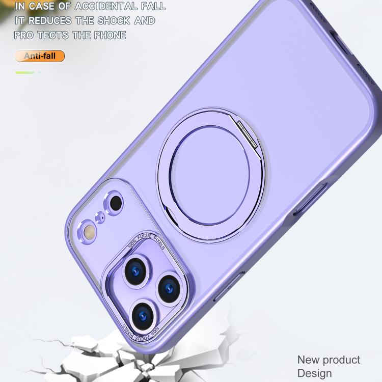 kalebol MagSafe Metal Ring Holder Phone Case, For iPhone 17 Pro Max, For iPhone 17 Pro