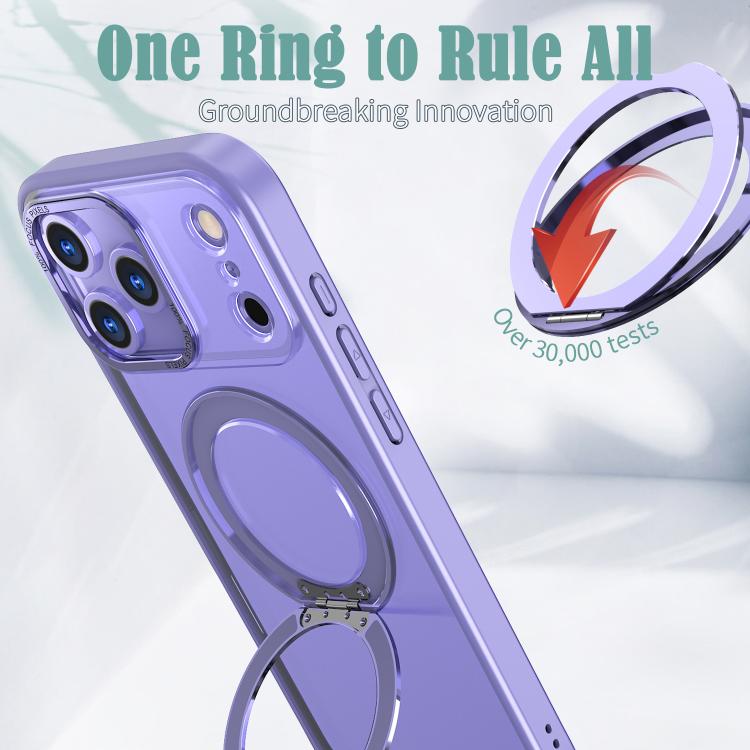 kalebol MagSafe Metal Ring Holder Phone Case, For iPhone 17 Pro Max, For iPhone 17 Pro