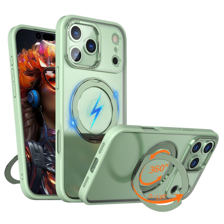 kalebol MagSafe Metal Ring Holder Phone Case, For iPhone 17 Pro Max, For iPhone 17 Pro