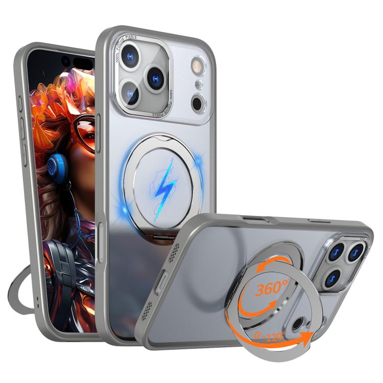 kalebol MagSafe Metal Ring Holder Phone Case, For iPhone 17 Pro Max, For iPhone 17 Pro