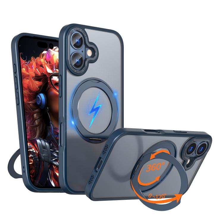 kalebol MagSafe Metal Ring Holder Phone Case, For iPhone 17, For iPhone 17 Air