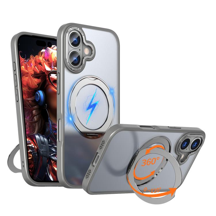 kalebol MagSafe Metal Ring Holder Phone Case, For iPhone 17 Pro Max, For iPhone 17 Pro