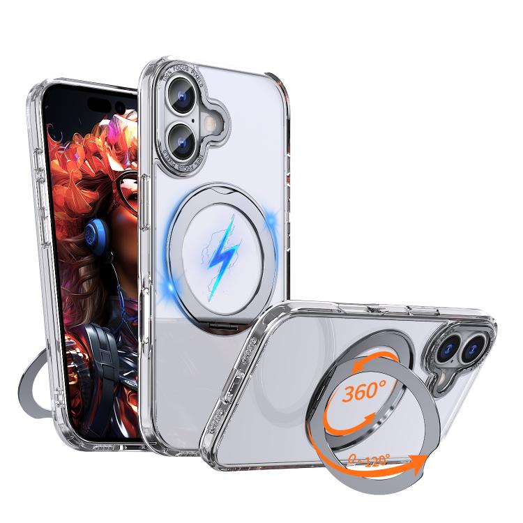 kalebol MagSafe Metal Ring Holder Phone Case, For iPhone 17, For iPhone 17 Air