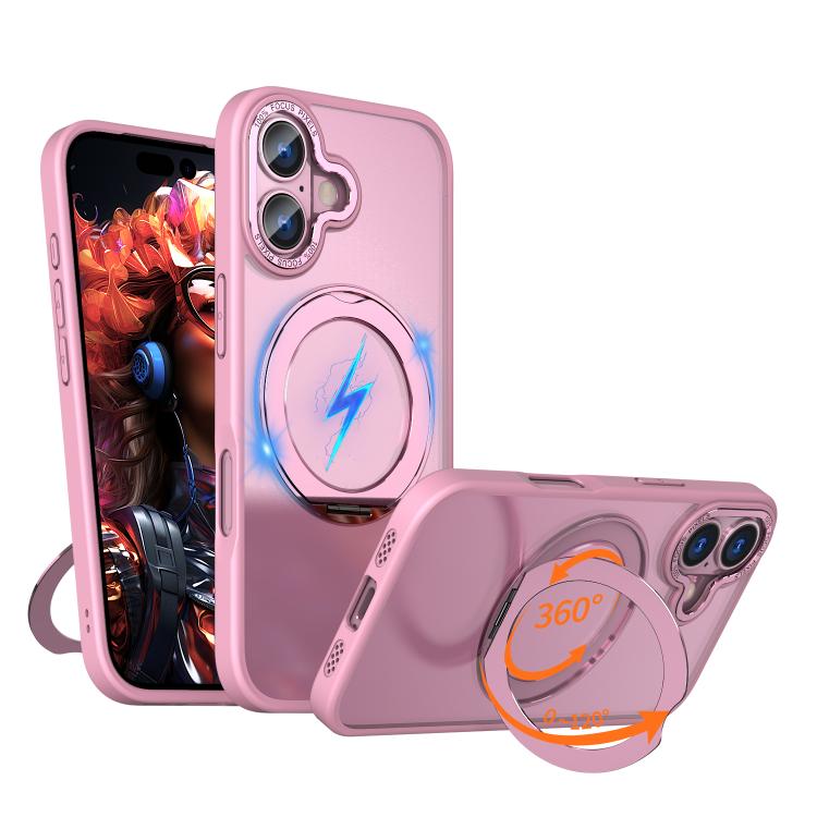 kalebol MagSafe Metal Ring Holder Phone Case, For iPhone 17, For iPhone 17 Air