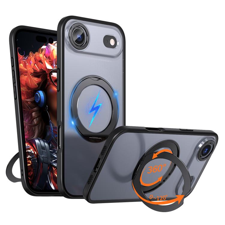 kalebol MagSafe Metal Ring Holder Phone Case, For iPhone 17, For iPhone 17 Air