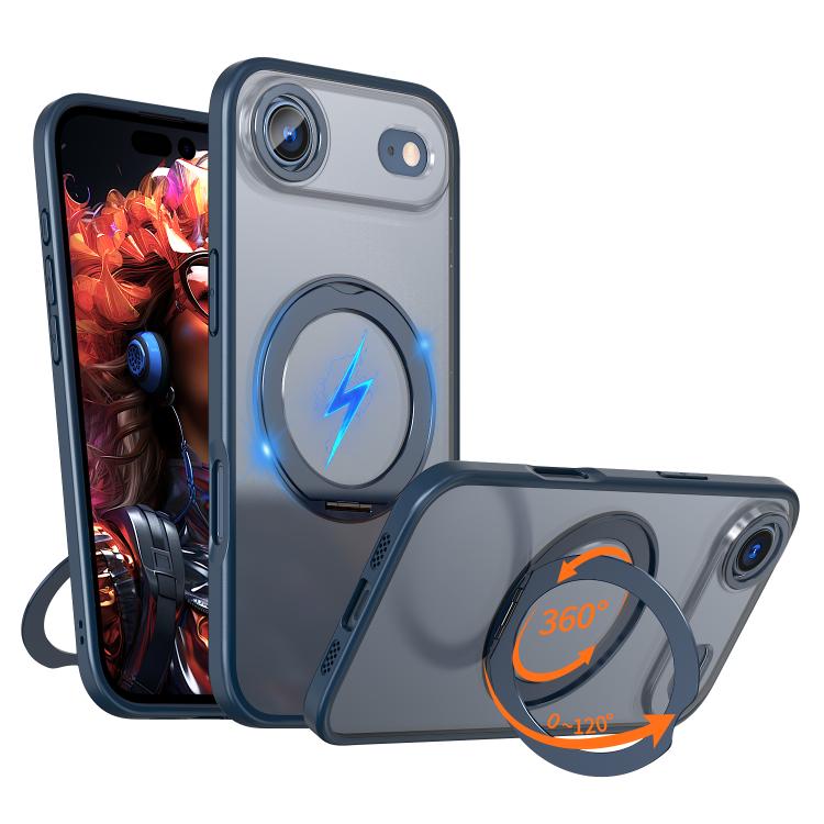 kalebol MagSafe Metal Ring Holder Phone Case, For iPhone 17, For iPhone 17 Air