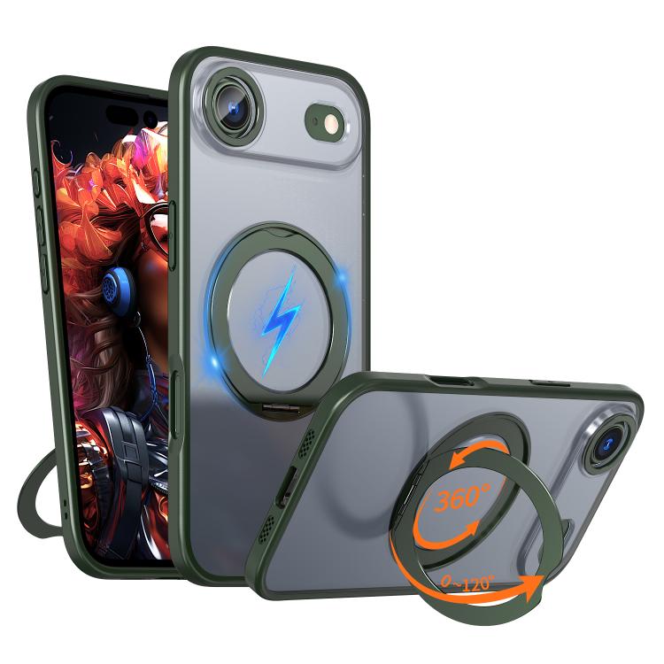 kalebol MagSafe Metal Ring Holder Phone Case, For iPhone 17, For iPhone 17 Air