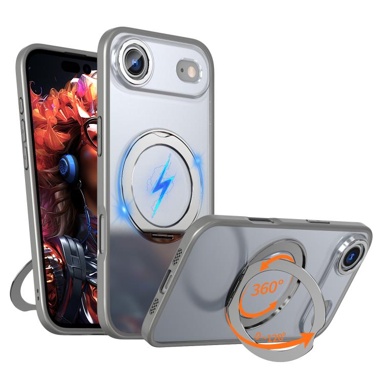 kalebol MagSafe Metal Ring Holder Phone Case, For iPhone 17, For iPhone 17 Air