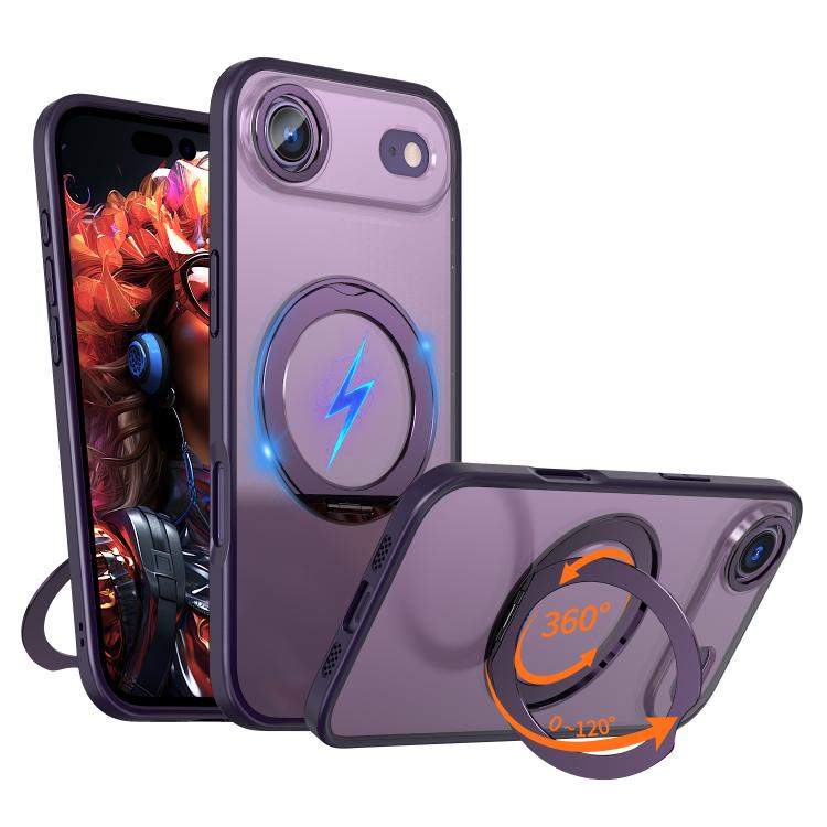 kalebol MagSafe Metal Ring Holder Phone Case, For iPhone 17, For iPhone 17 Air