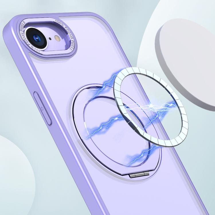 kalebol MagSafe Metal Ring Holder Phone Case, For iPhone 16e
