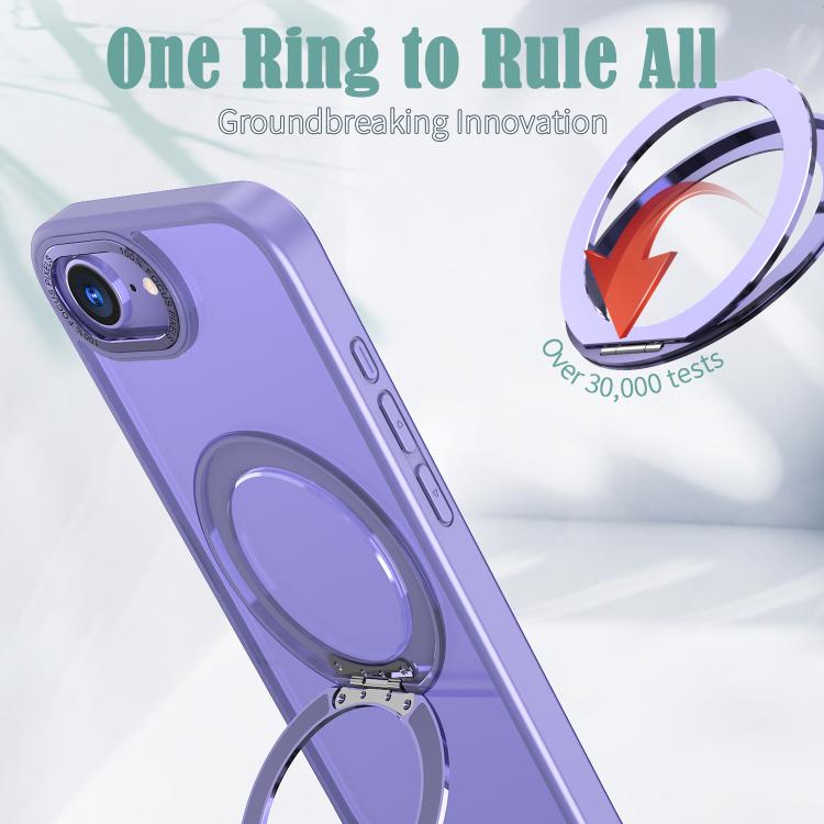 kalebol MagSafe Metal Ring Holder Phone Case, For iPhone 16e