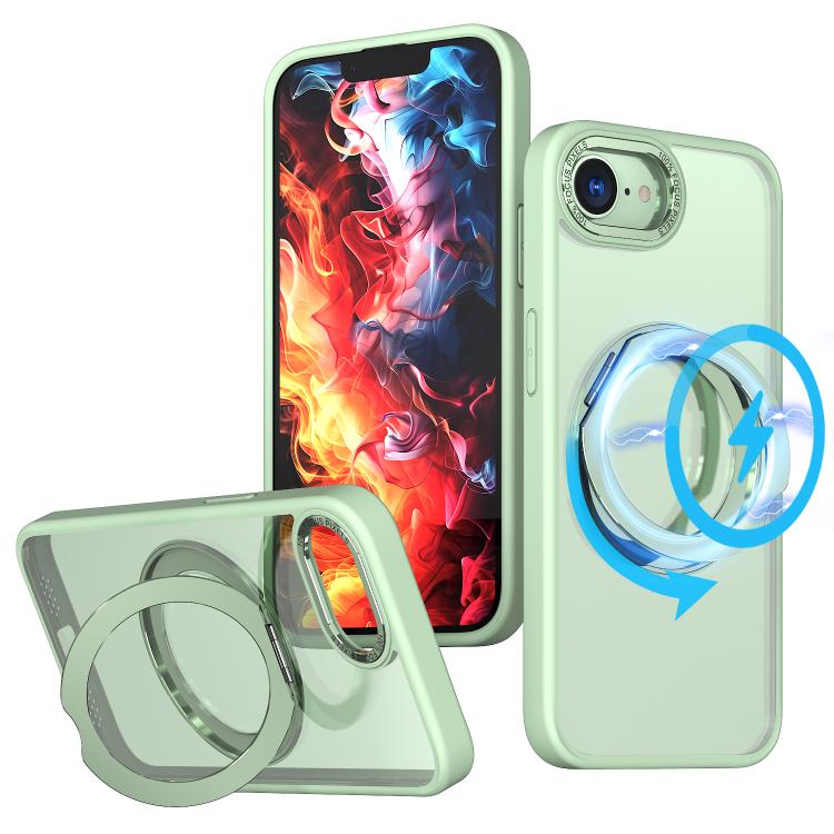 kalebol MagSafe Metal Ring Holder Phone Case, For iPhone 16e
