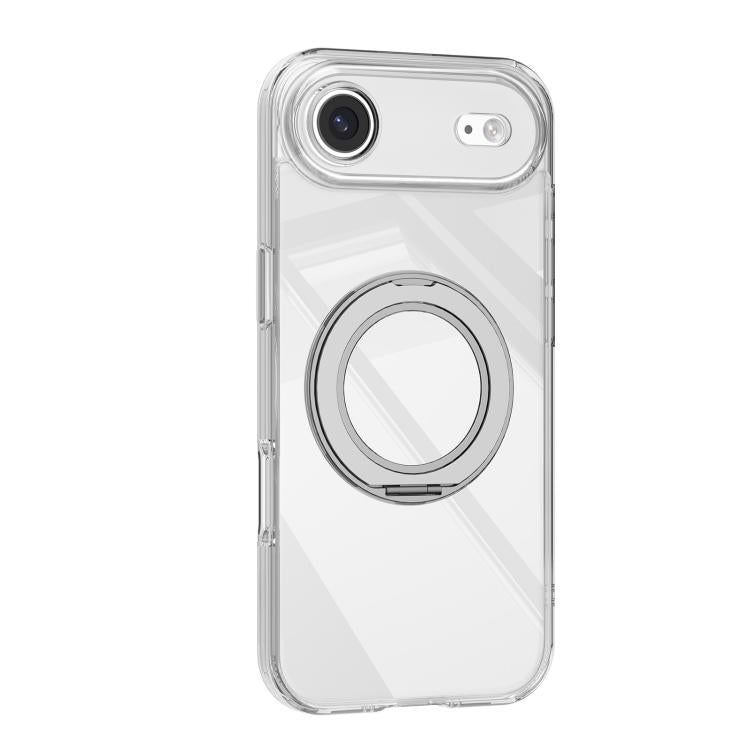 Mutural Ice Amber Series MagSafe Holder TPU Phone Case, For iPhone 17 Pro Max, For iPhone 17 Pro, For iPhone 17, For iPhone 17 Air