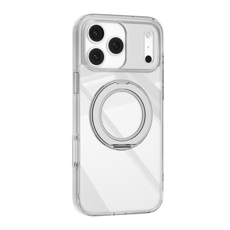 Mutural Ice Amber Series MagSafe Holder TPU Phone Case, For iPhone 17 Pro Max, For iPhone 17 Pro, For iPhone 17, For iPhone 17 Air