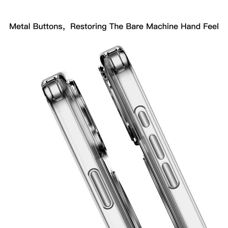 Mutural Ice Amber Series MagSafe Holder TPU Phone Case, For iPhone 17 Pro Max, For iPhone 17 Pro, For iPhone 17, For iPhone 17 Air