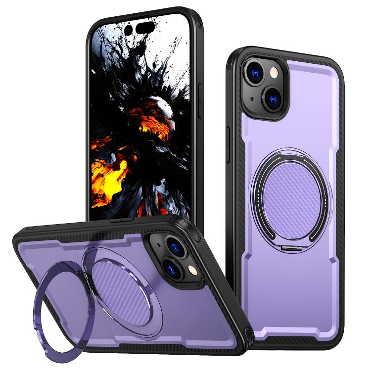 kalebol Metal 360 Degree Rotation Holder MagSafe Phone Case, For iPhone 14 Plus, For iPhone 14, For iPhone 14 Pro, For iPhone 14 Pro Max