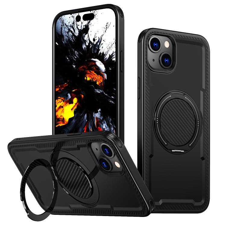 kalebol Metal 360 Degree Rotation Holder MagSafe Phone Case, For iPhone 13 Pro, For iPhone 13