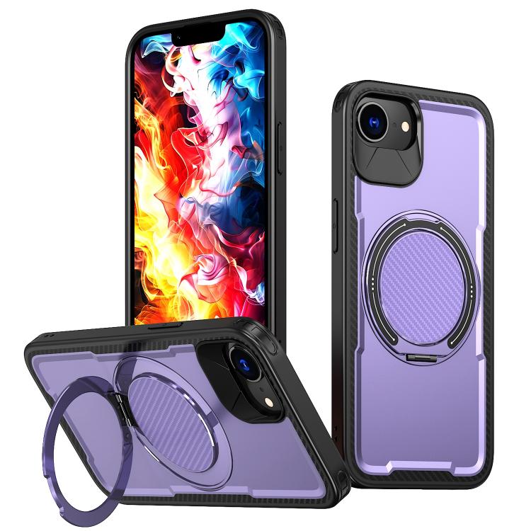kalebol Metal 360 Degree Rotation Holder MagSafe Phone Case, For iPhone 17 Pro Max, For iPhone 17 Pro, For iPhone 17, For iPhone 17 Air