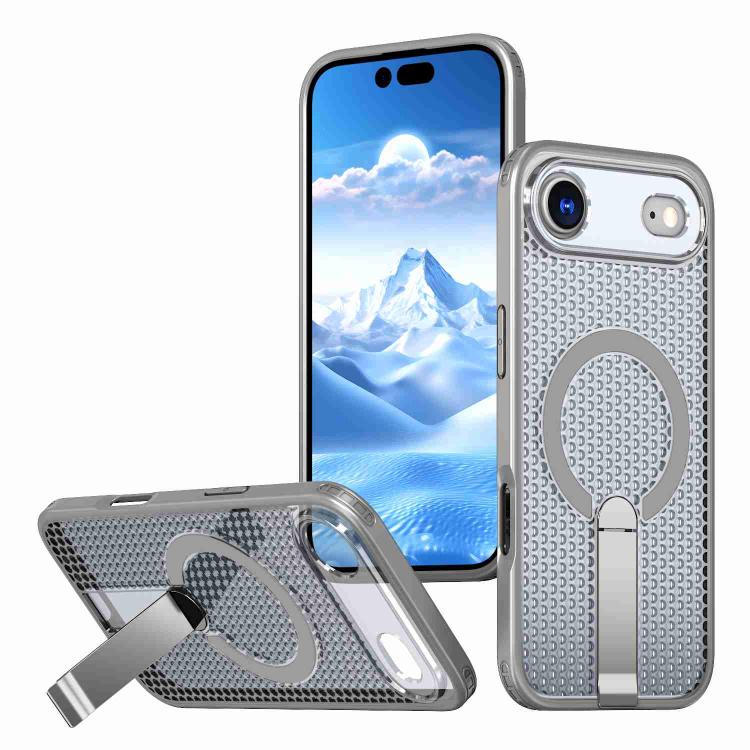 kalebol Honeycomb Cooling MagSafe Holder Phone Case, For iPhone 17 Pro Max, For iPhone 17 Pro, For iPhone 17, For iPhone 17 Air