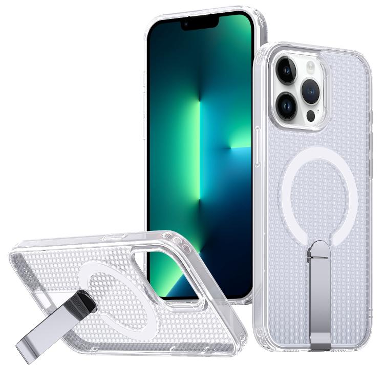 kalebol Honeycomb Cooling MagSafe Holder Phone Case, For iPhone 14 Pro Max, For iPhone 13 Pro Max, For iPhone 13