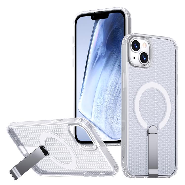 kalebol Honeycomb Cooling MagSafe Holder Phone Case, For iPhone 14 Pro Max, For iPhone 13 Pro Max, For iPhone 13