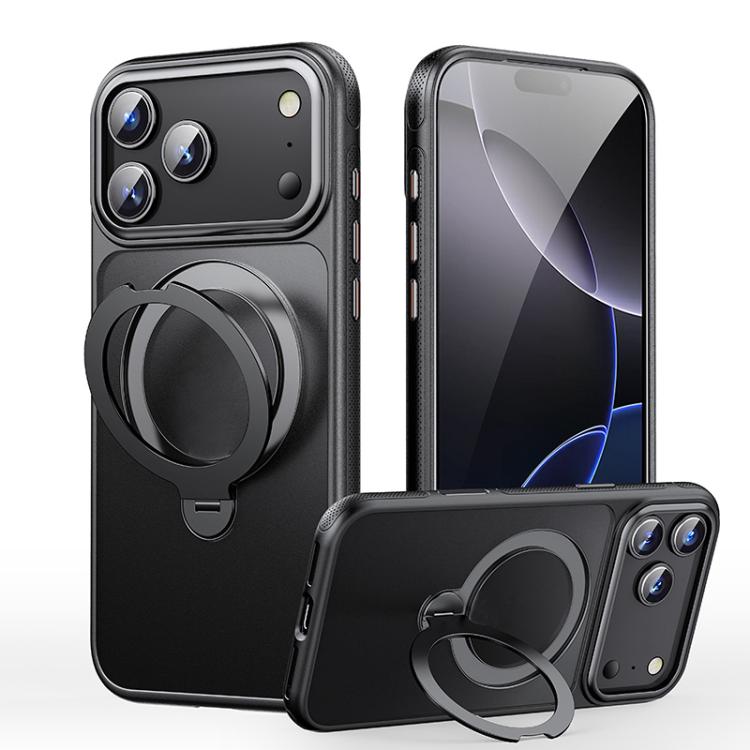 Gear-Style Stress Relief 360 Rotation Holder MagSafe Phone Case, For iPhone 17 Pro Max, For iPhone 17 Pro, For iPhone 17, For iPhone 17 Air, For iPhone 16e, For iPhone 16 Pro Max, For iPhone 16 Pro, For iPhone 16 Plus