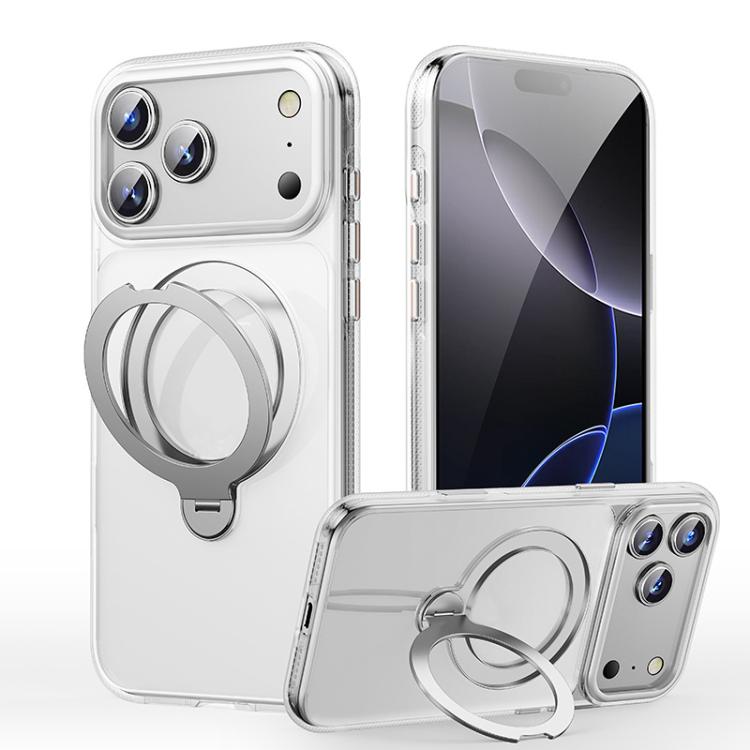 Gear-Style Stress Relief 360 Rotation Holder MagSafe Phone Case, For iPhone 17 Pro Max, For iPhone 17 Pro, For iPhone 17, For iPhone 17 Air, For iPhone 16e, For iPhone 16 Pro Max, For iPhone 16 Pro, For iPhone 16 Plus