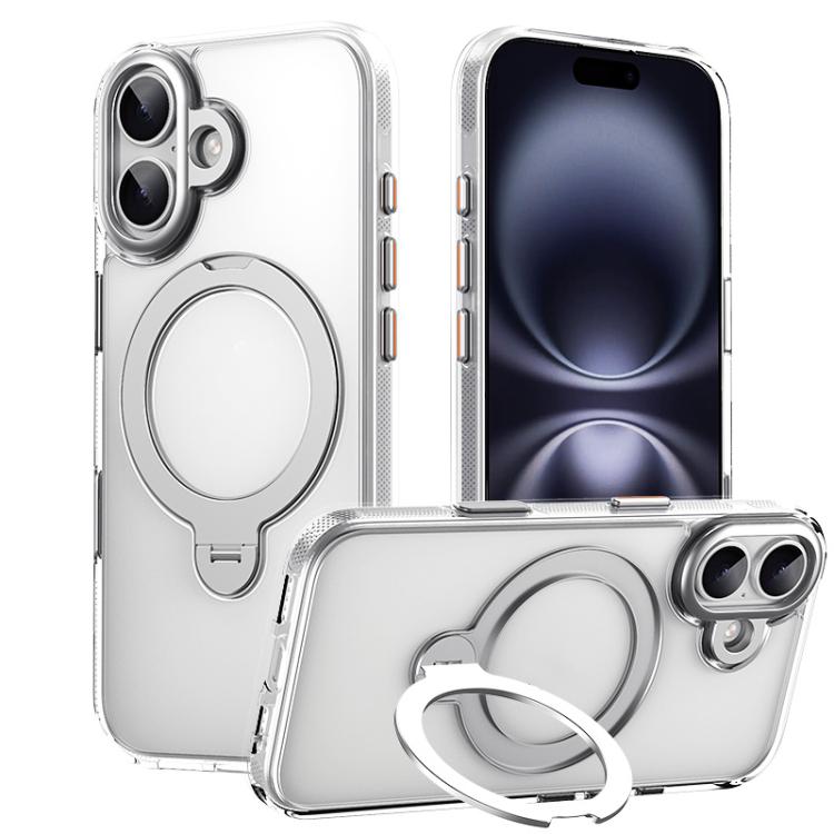 Gear-Style Stress Relief 360 Rotation Holder MagSafe Phone Case, For iPhone 17 Pro Max, For iPhone 17 Pro, For iPhone 17, For iPhone 17 Air, For iPhone 16e, For iPhone 16 Pro Max, For iPhone 16 Pro, For iPhone 16 Plus