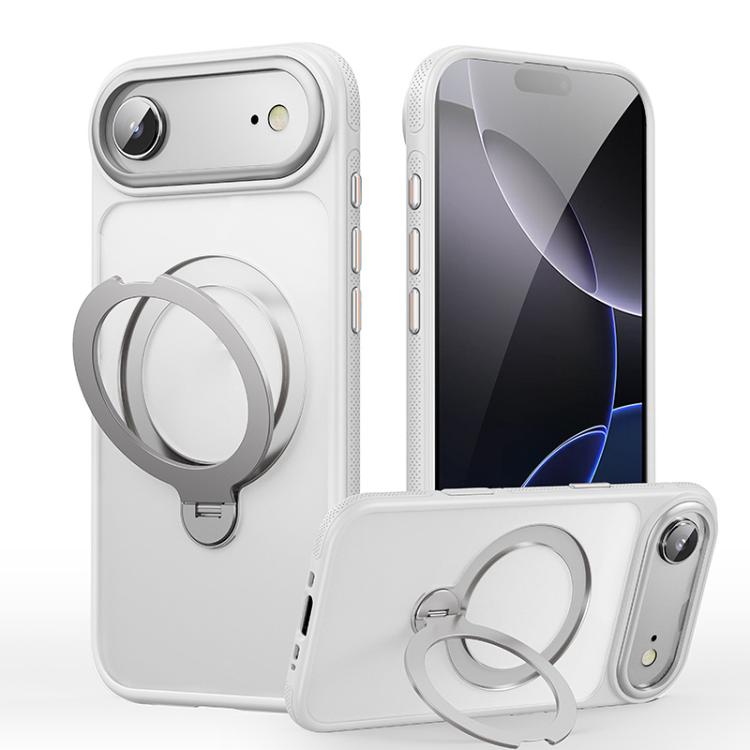 Gear-Style Stress Relief 360 Rotation Holder MagSafe Phone Case, For iPhone 17 Pro Max, For iPhone 17 Pro, For iPhone 17, For iPhone 17 Air, For iPhone 16e, For iPhone 16 Pro Max, For iPhone 16 Pro, For iPhone 16 Plus