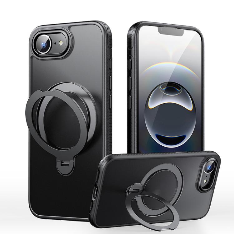 Gear-Style Stress Relief 360 Rotation Holder MagSafe Phone Case, For iPhone 17 Pro Max, For iPhone 17 Pro, For iPhone 17, For iPhone 17 Air, For iPhone 16e, For iPhone 16 Pro Max, For iPhone 16 Pro, For iPhone 16 Plus